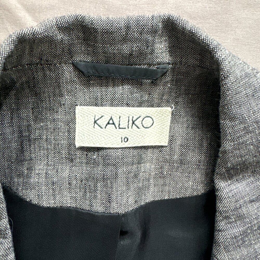 Kaliko Luxe Linen Peplum Suit | UK 10 / US 6 - Picture 5 of 7